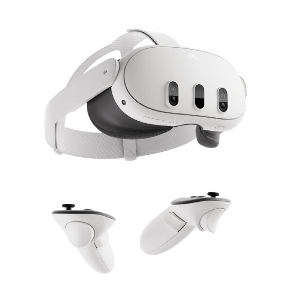 Meta Quest 3 512GB / 最もパワフルなMeta Quest / コントローラー付きのオールインワンVR・MRヘッドセット / 4K解像度+ Infinite Display / 899-00594-01 [8990059401]【SPSP】