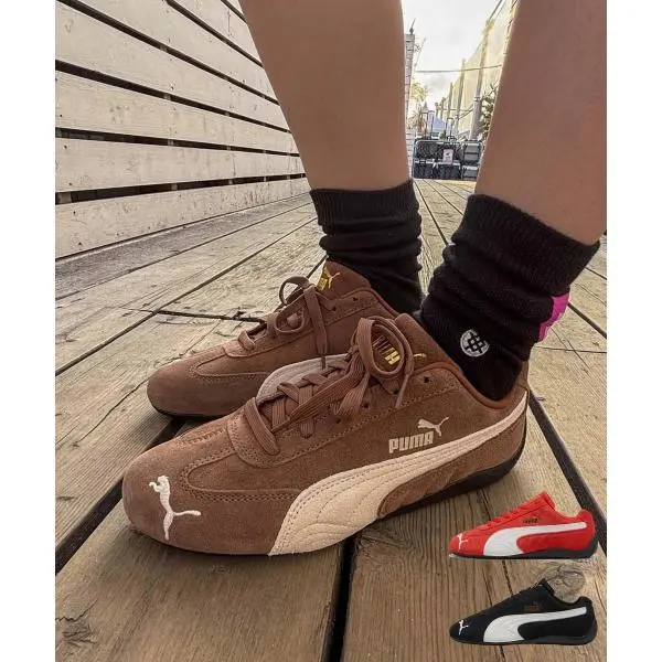 【再入荷】PUMA プーマ スニーカー レディース 韓国ファッション 薄底 SPEEDCAT OG スピードキャット 398846 01 02 31