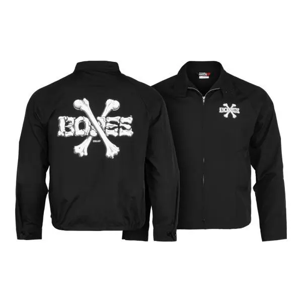 パウエル・ペラルタ POWELL PERALTA CROSS BONES JACKET BLACK ジャケット クロスボーンズ アウター ストリート スケーター ファッション (25FW)