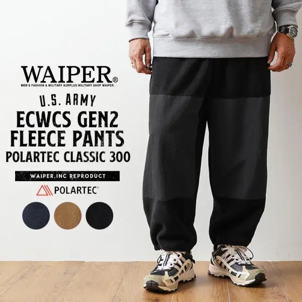 WAIPER.inc ワイパーインク 米軍 ECWCS GEN2 フリースパンツ POLARTEC CLASSIC 300 ポーラテック エクワックス ミリタリー【WP1044】【クーポン対象外】【T】