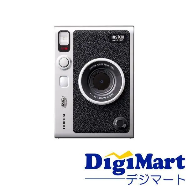 富士フイルム インスタントカメラ チェキ INSTAX mini Evo チェキ USB Type-C対応 [ブラック]【新品・国内正規品】