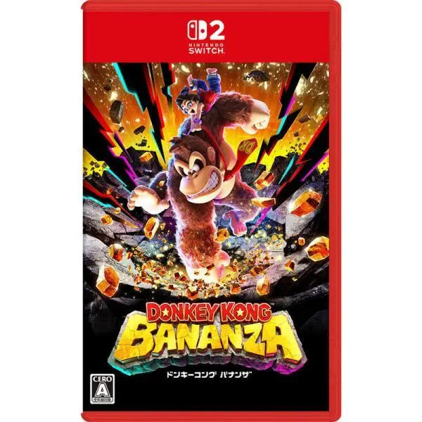 任天堂　Nintendo　Switch2ゲームソフト ドンキーコング バナンザ　BEE-P-AAACA